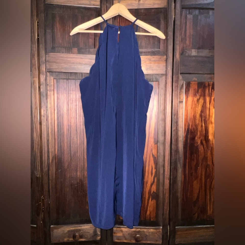 Cooperative Navy halter Dress large - Picture 2 of 4